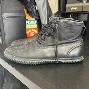 Cole Haan leather duck boots